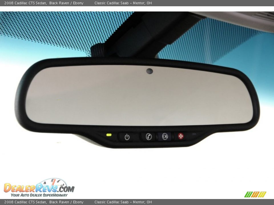 2008 Cadillac CTS Sedan Black Raven / Ebony Photo #10