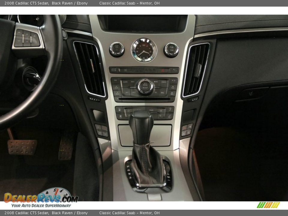 2008 Cadillac CTS Sedan Black Raven / Ebony Photo #11