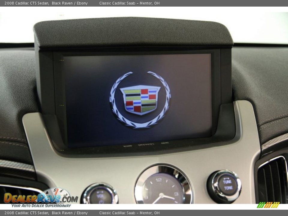 2008 Cadillac CTS Sedan Black Raven / Ebony Photo #12