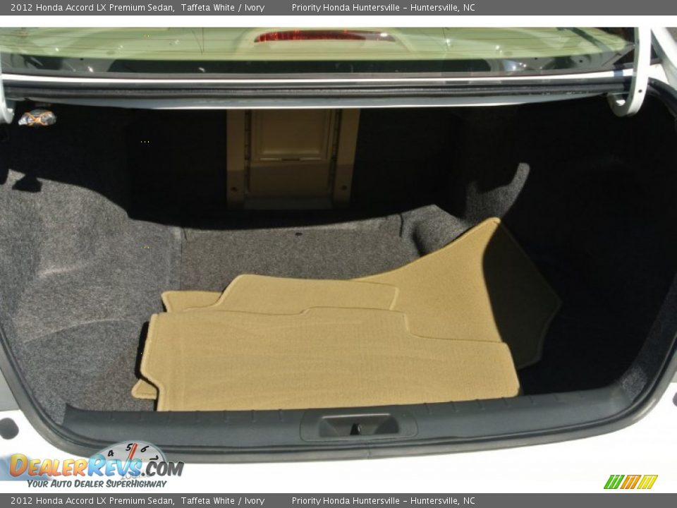 2012 Honda Accord LX Premium Sedan Taffeta White / Ivory Photo #18