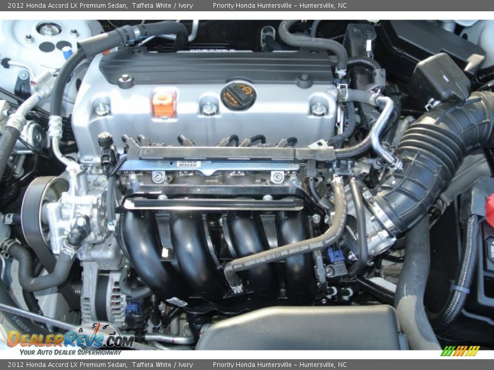 2012 Honda Accord LX Premium Sedan Taffeta White / Ivory Photo #23