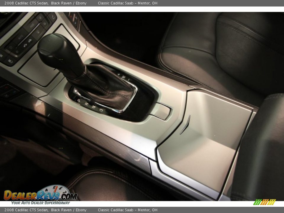 2008 Cadillac CTS Sedan Black Raven / Ebony Photo #20
