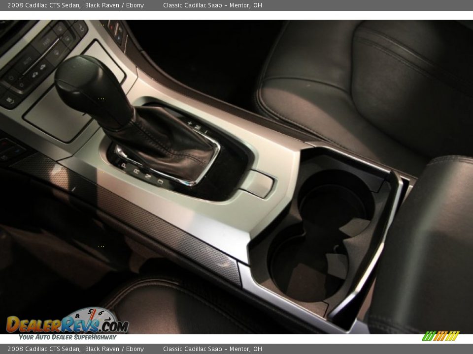 2008 Cadillac CTS Sedan Black Raven / Ebony Photo #21