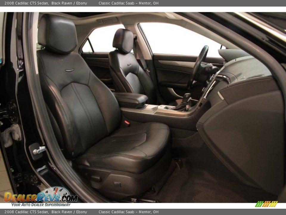 2008 Cadillac CTS Sedan Black Raven / Ebony Photo #22