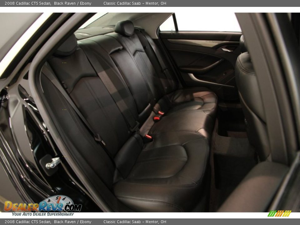 2008 Cadillac CTS Sedan Black Raven / Ebony Photo #23