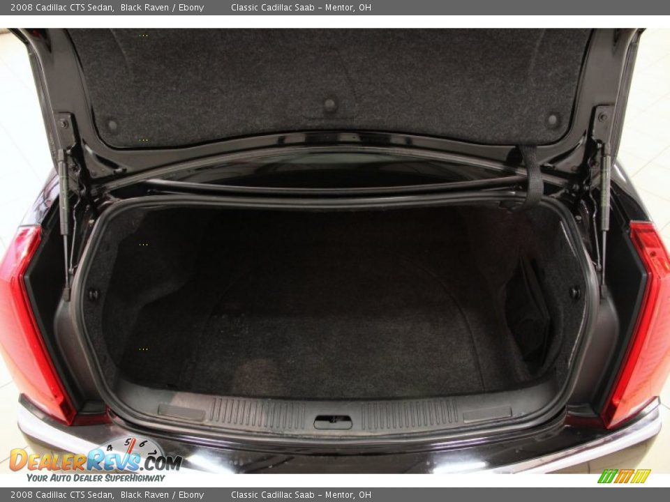 2008 Cadillac CTS Sedan Black Raven / Ebony Photo #25