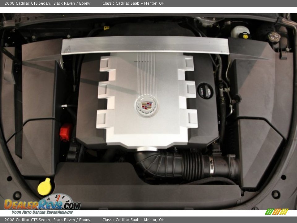 2008 Cadillac CTS Sedan Black Raven / Ebony Photo #26