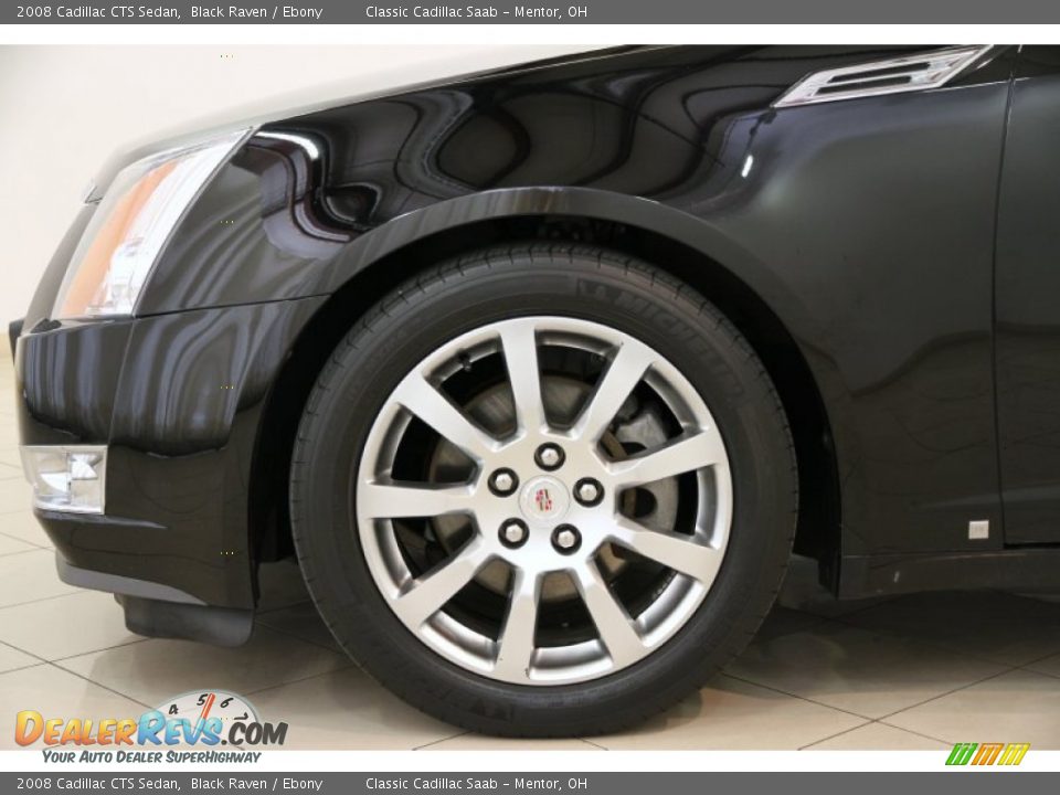 2008 Cadillac CTS Sedan Black Raven / Ebony Photo #27