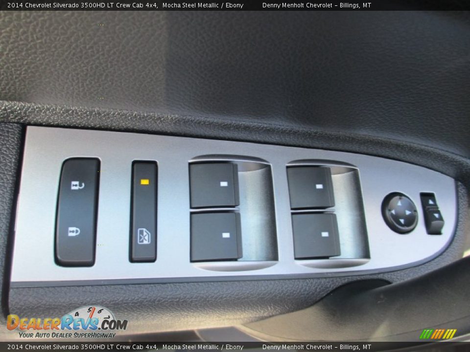 2014 Chevrolet Silverado 3500HD LT Crew Cab 4x4 Mocha Steel Metallic / Ebony Photo #12