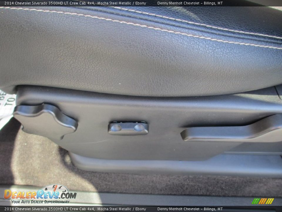 2014 Chevrolet Silverado 3500HD LT Crew Cab 4x4 Mocha Steel Metallic / Ebony Photo #13