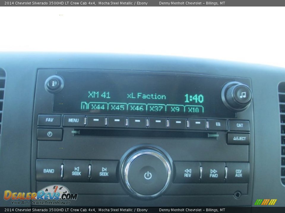 Audio System of 2014 Chevrolet Silverado 3500HD LT Crew Cab 4x4 Photo #16