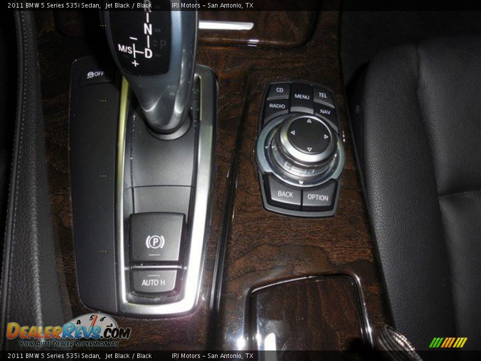 2011 BMW 5 Series 535i Sedan Jet Black / Black Photo #15