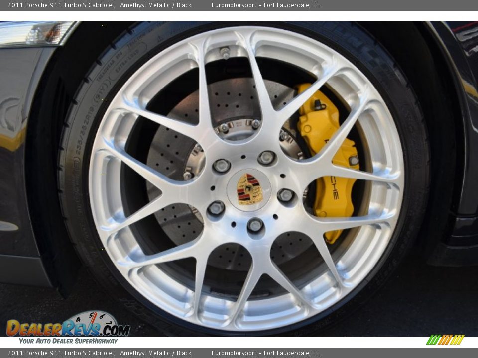 Custom Wheels of 2011 Porsche 911 Turbo S Cabriolet Photo #25