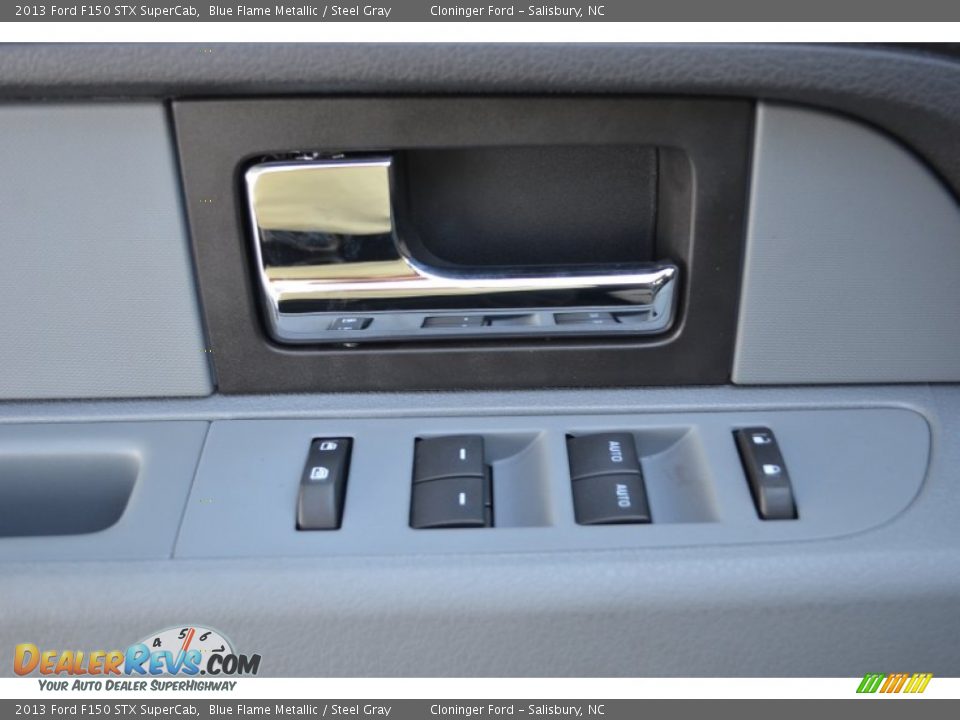 2013 Ford F150 STX SuperCab Blue Flame Metallic / Steel Gray Photo #8