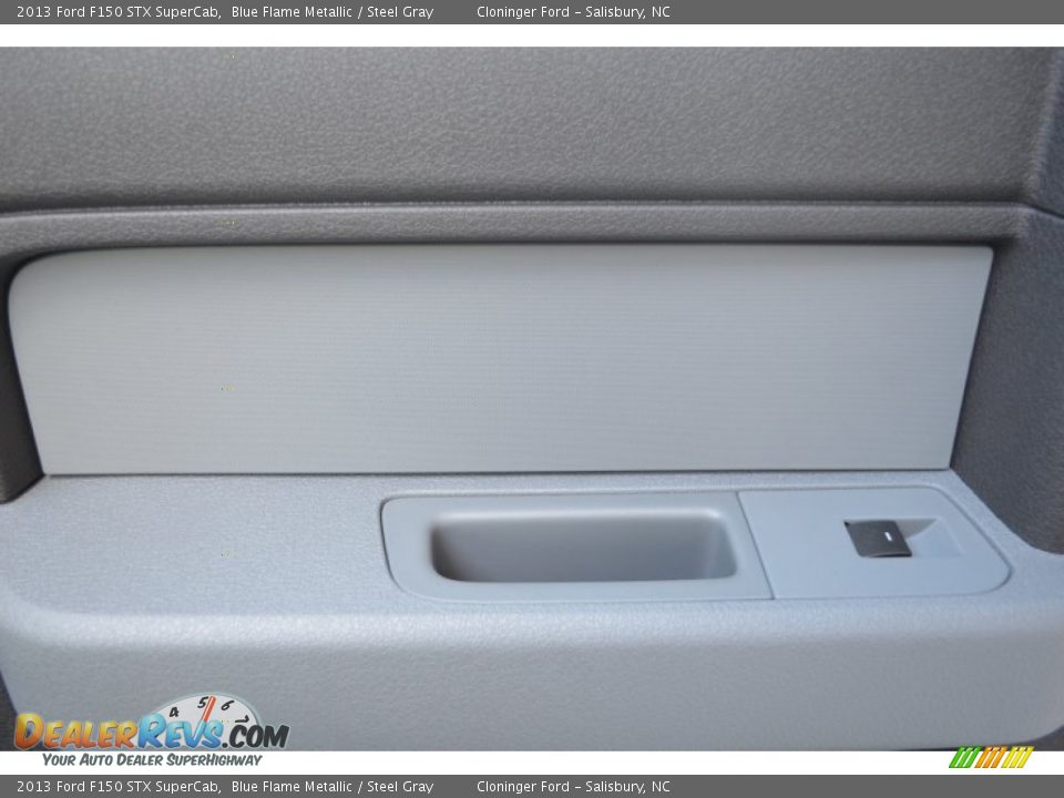 2013 Ford F150 STX SuperCab Blue Flame Metallic / Steel Gray Photo #12