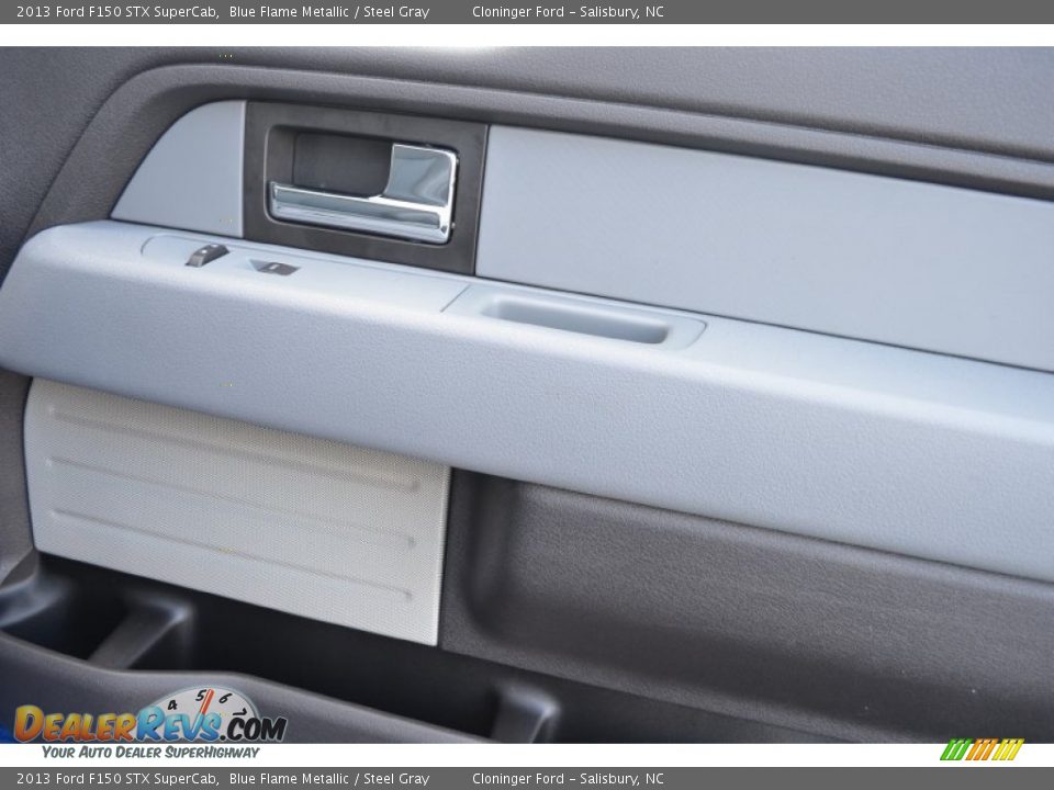 2013 Ford F150 STX SuperCab Blue Flame Metallic / Steel Gray Photo #15
