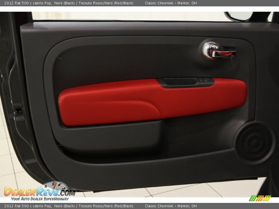 Door Panel of 2012 Fiat 500 c cabrio Pop Photo #4