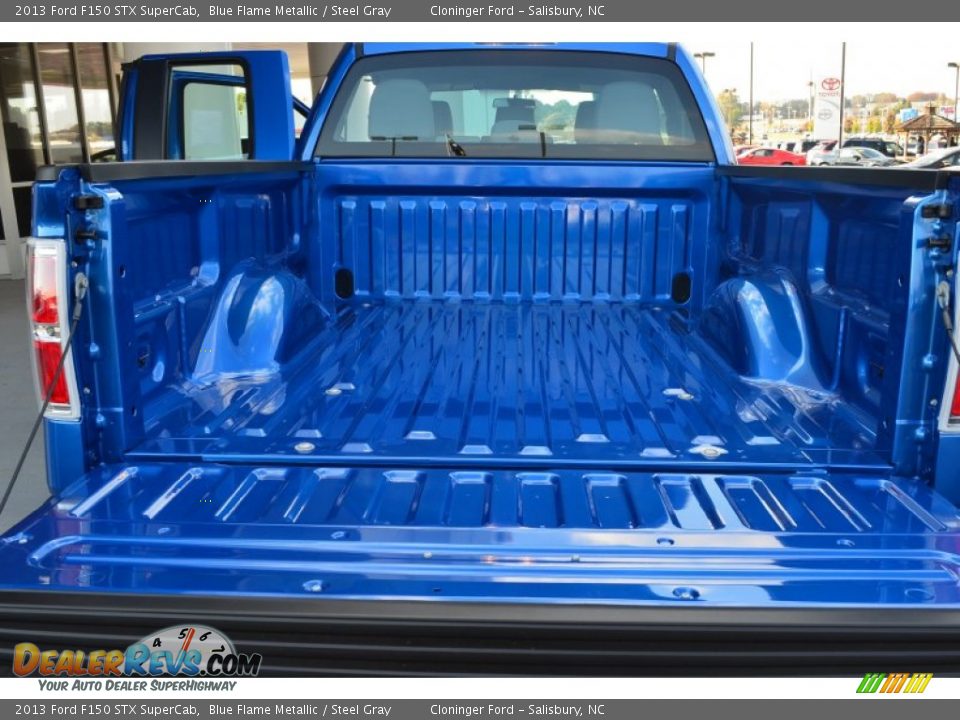 2013 Ford F150 STX SuperCab Blue Flame Metallic / Steel Gray Photo #19