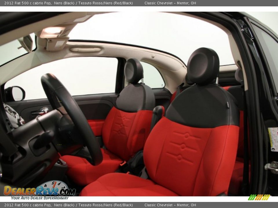 Sunroof of 2012 Fiat 500 c cabrio Pop Photo #5