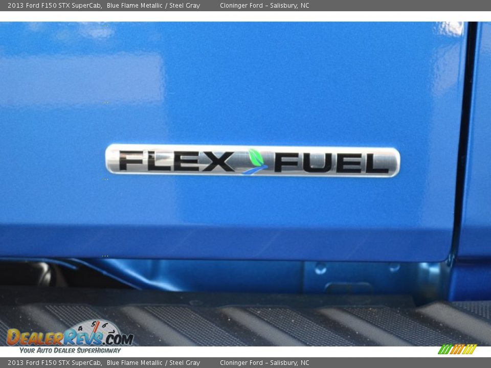 2013 Ford F150 STX SuperCab Blue Flame Metallic / Steel Gray Photo #20