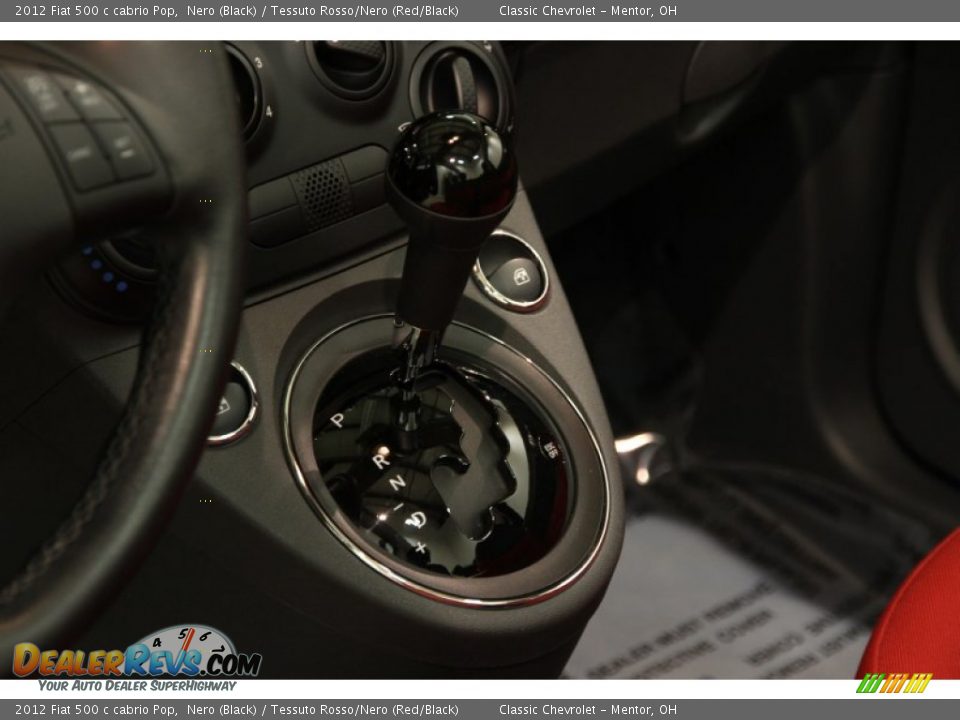 2012 Fiat 500 c cabrio Pop Shifter Photo #10