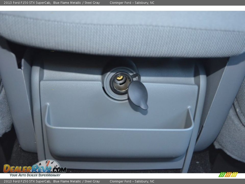 2013 Ford F150 STX SuperCab Blue Flame Metallic / Steel Gray Photo #24