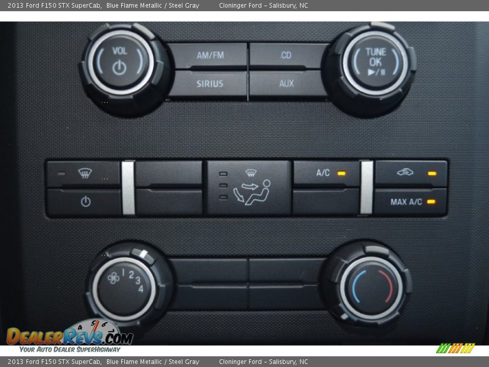 2013 Ford F150 STX SuperCab Blue Flame Metallic / Steel Gray Photo #26