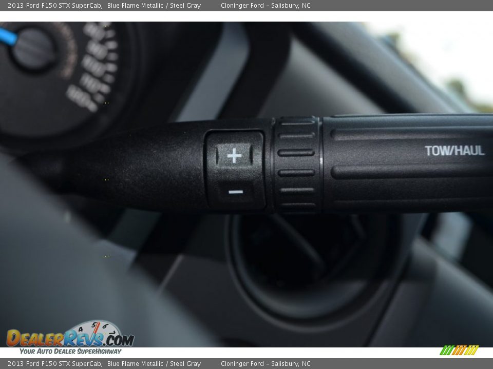 2013 Ford F150 STX SuperCab Blue Flame Metallic / Steel Gray Photo #30