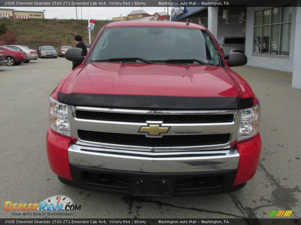 2008 Chevrolet Silverado 1500 Z71 Extended Cab 4x4 Victory Red / Ebony Photo #2