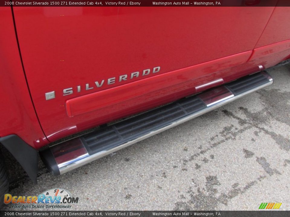 2008 Chevrolet Silverado 1500 Z71 Extended Cab 4x4 Victory Red / Ebony Photo #5