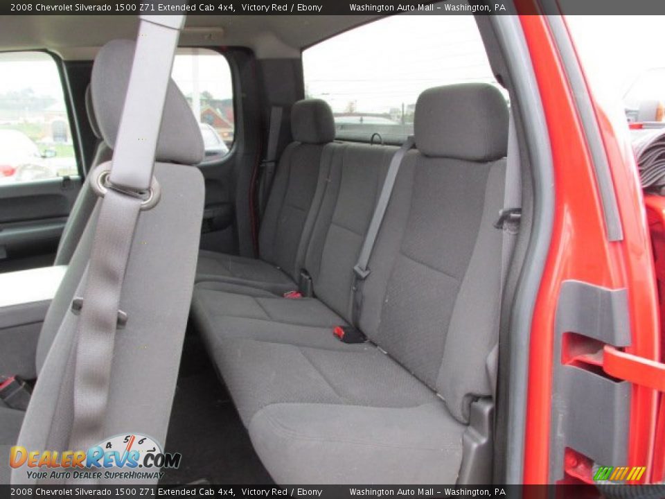 2008 Chevrolet Silverado 1500 Z71 Extended Cab 4x4 Victory Red / Ebony Photo #11