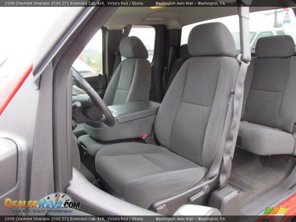 2008 Chevrolet Silverado 1500 Z71 Extended Cab 4x4 Victory Red / Ebony Photo #12