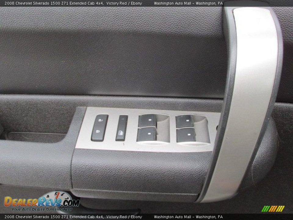 2008 Chevrolet Silverado 1500 Z71 Extended Cab 4x4 Victory Red / Ebony Photo #14
