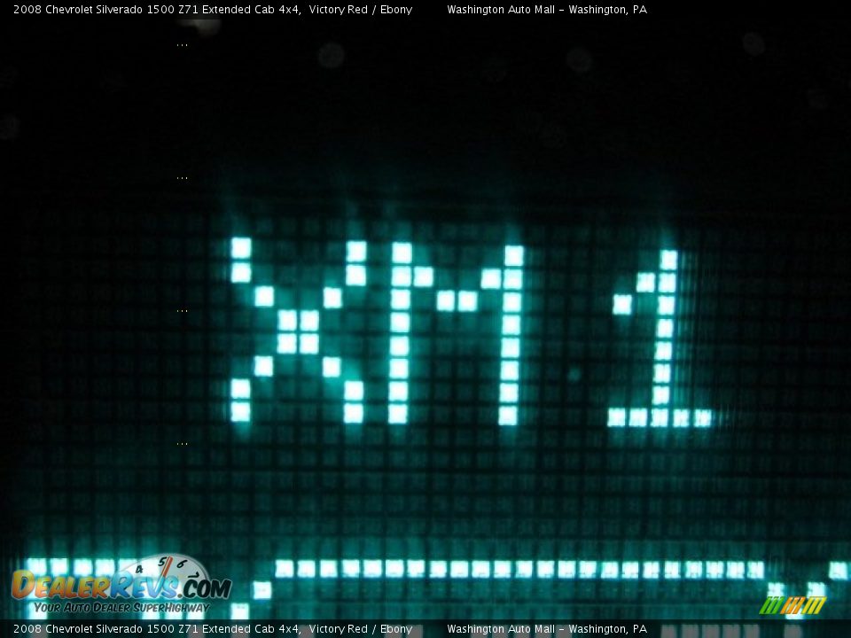 2008 Chevrolet Silverado 1500 Z71 Extended Cab 4x4 Victory Red / Ebony Photo #16