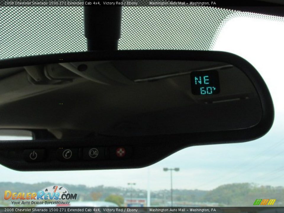2008 Chevrolet Silverado 1500 Z71 Extended Cab 4x4 Victory Red / Ebony Photo #17