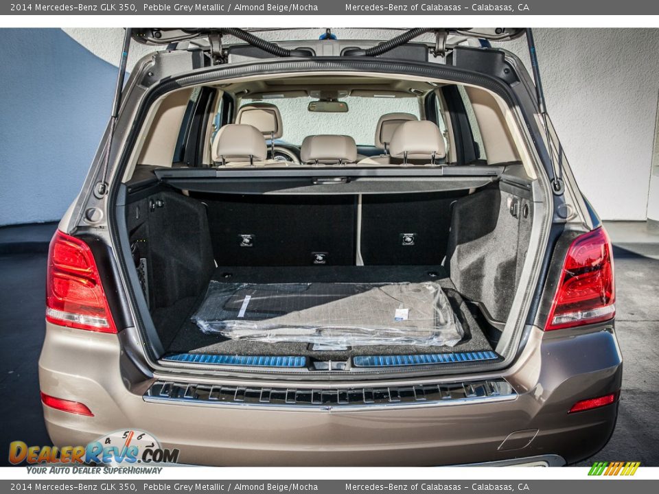 2014 Mercedes-Benz GLK 350 Pebble Grey Metallic / Almond Beige/Mocha Photo #4