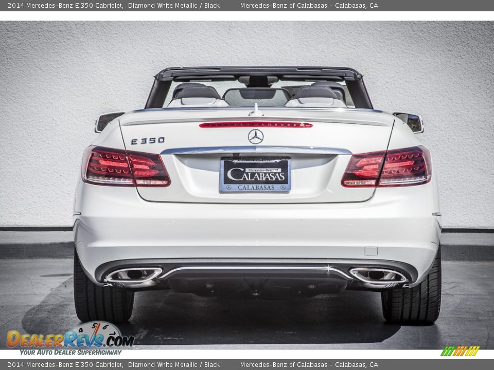 2014 Mercedes-Benz E 350 Cabriolet Diamond White Metallic / Black Photo #3