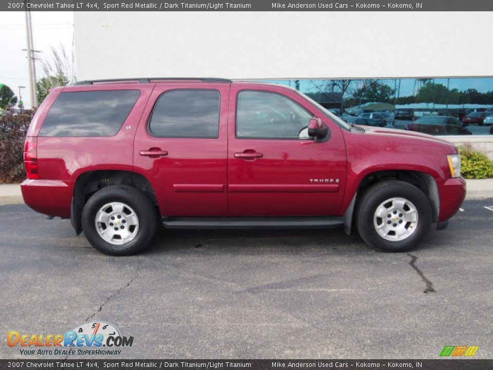 2007 Chevrolet Tahoe LT 4x4 Sport Red Metallic / Dark Titanium/Light Titanium Photo #2