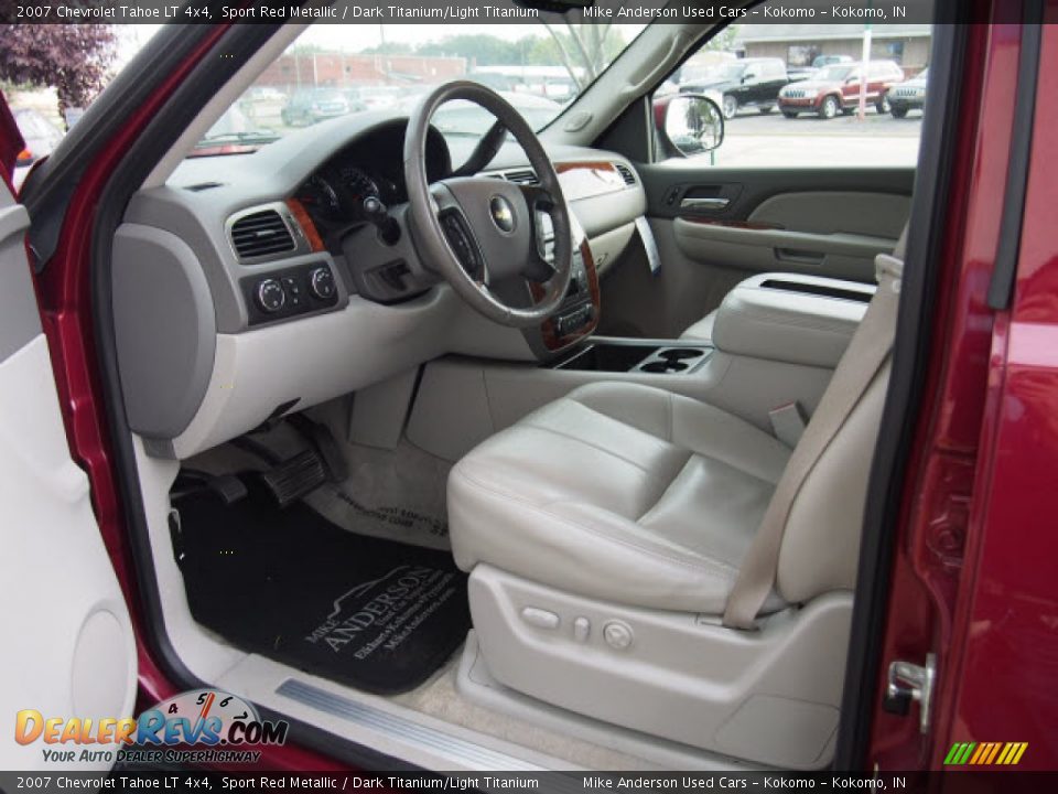 2007 Chevrolet Tahoe LT 4x4 Sport Red Metallic / Dark Titanium/Light Titanium Photo #5