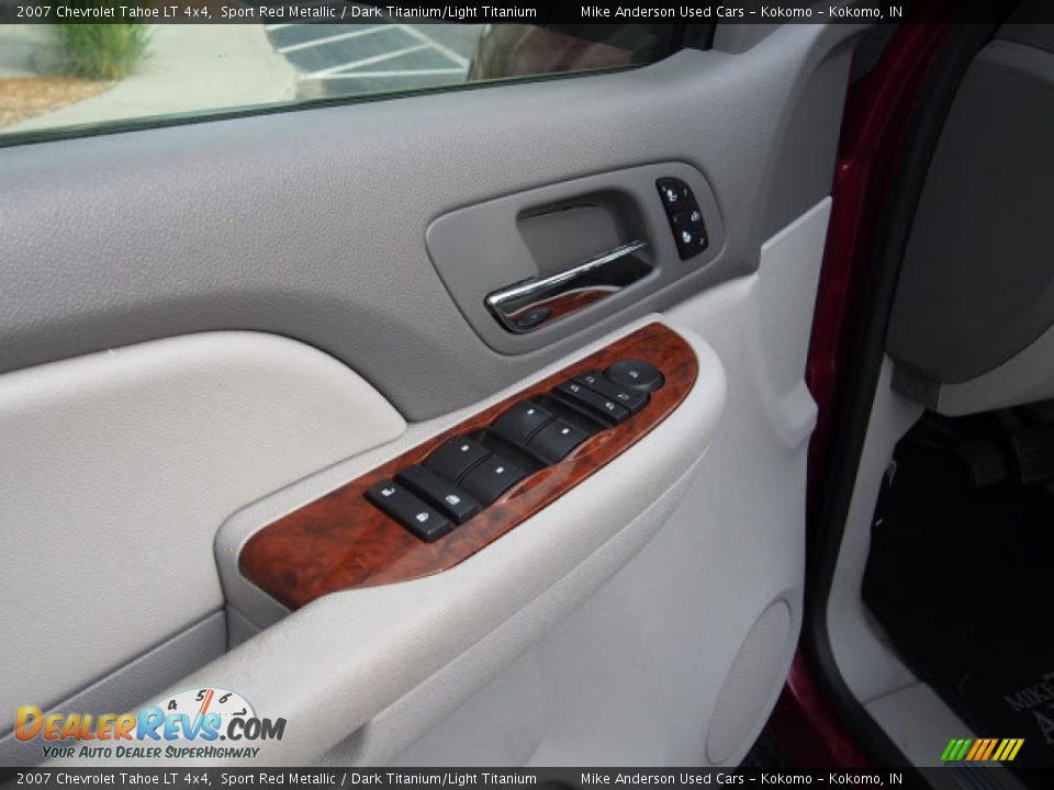 2007 Chevrolet Tahoe LT 4x4 Sport Red Metallic / Dark Titanium/Light Titanium Photo #6
