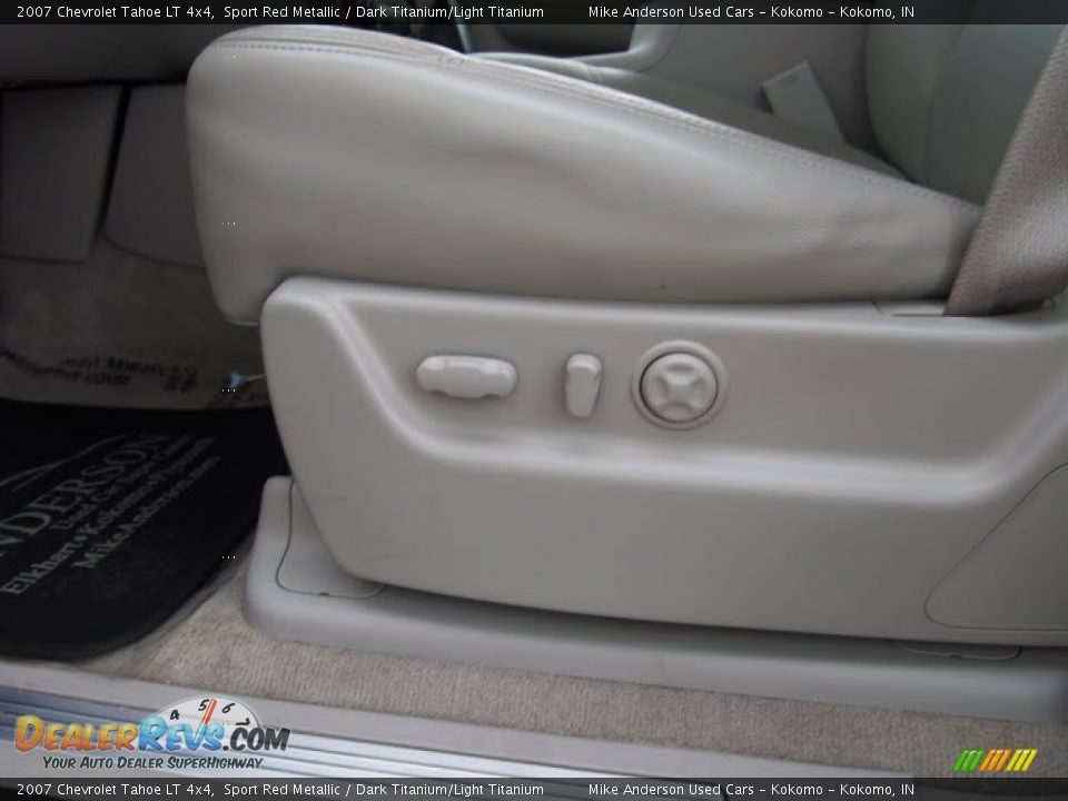2007 Chevrolet Tahoe LT 4x4 Sport Red Metallic / Dark Titanium/Light Titanium Photo #7