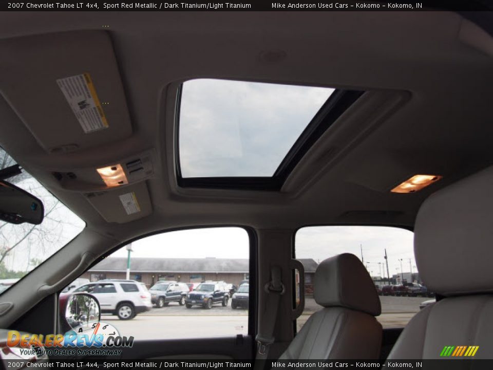 2007 Chevrolet Tahoe LT 4x4 Sport Red Metallic / Dark Titanium/Light Titanium Photo #8