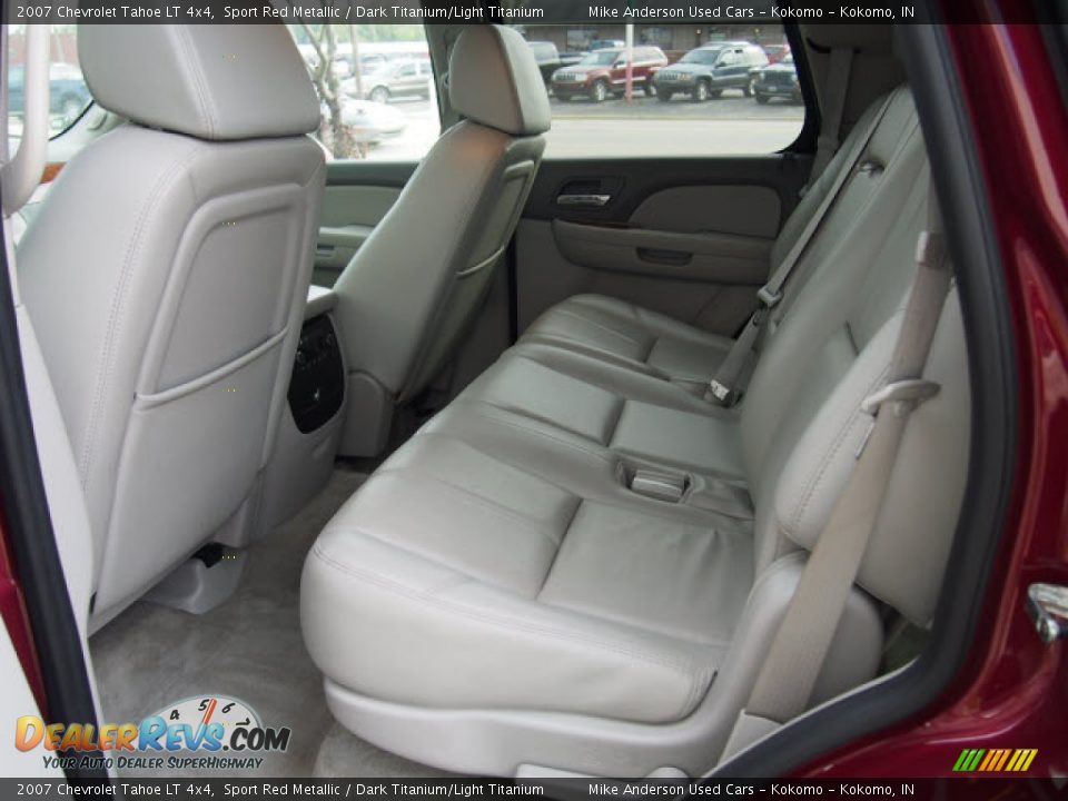 2007 Chevrolet Tahoe LT 4x4 Sport Red Metallic / Dark Titanium/Light Titanium Photo #9