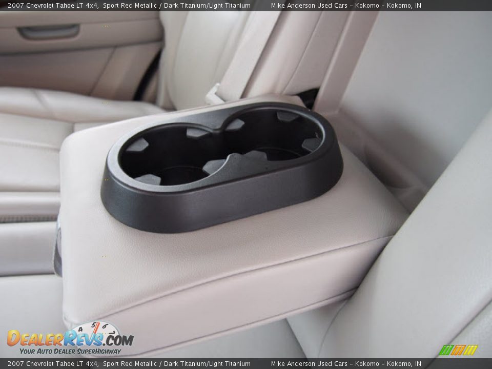 2007 Chevrolet Tahoe LT 4x4 Sport Red Metallic / Dark Titanium/Light Titanium Photo #12