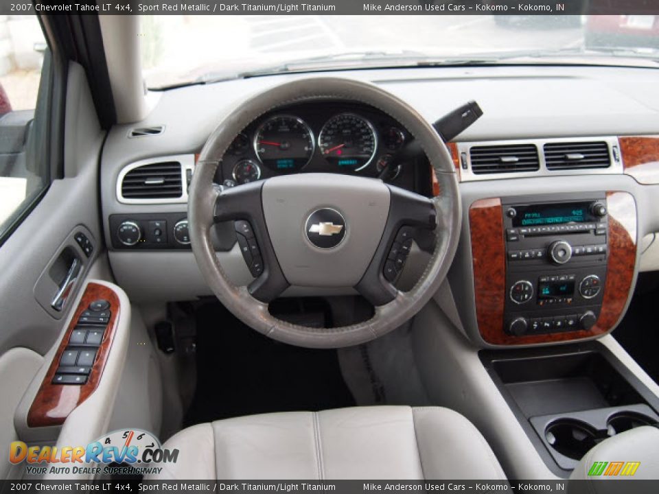 2007 Chevrolet Tahoe LT 4x4 Sport Red Metallic / Dark Titanium/Light Titanium Photo #13