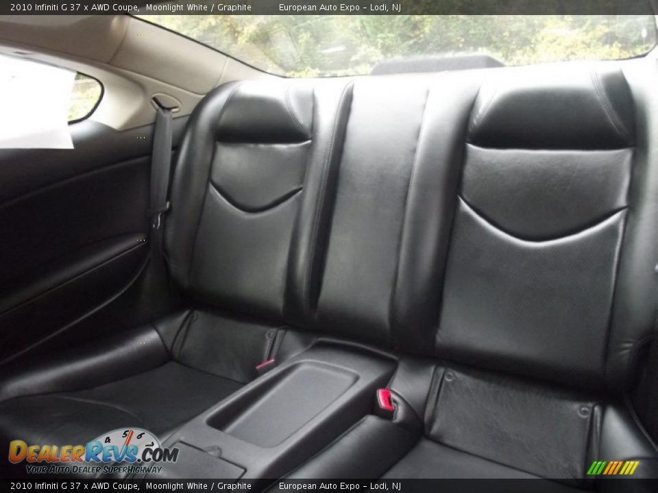 2010 Infiniti G 37 x AWD Coupe Moonlight White / Graphite Photo #10