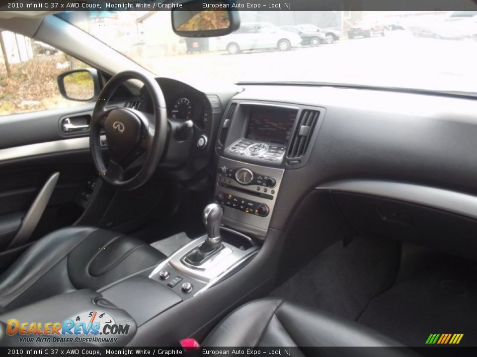 2010 Infiniti G 37 x AWD Coupe Moonlight White / Graphite Photo #11