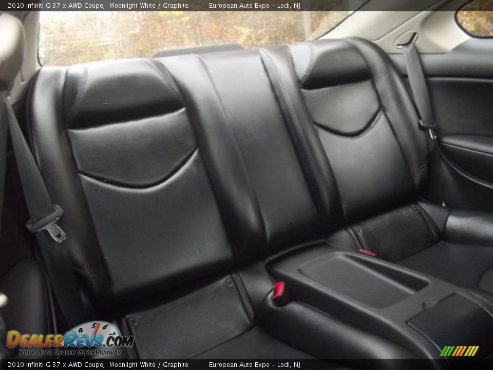 2010 Infiniti G 37 x AWD Coupe Moonlight White / Graphite Photo #13