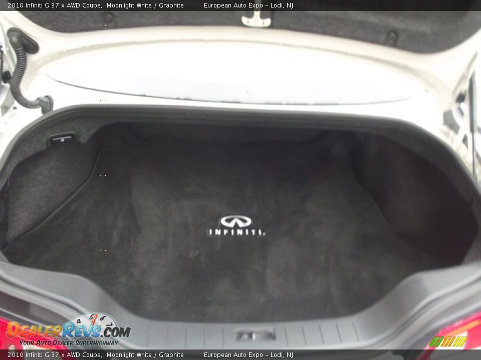 2010 Infiniti G 37 x AWD Coupe Moonlight White / Graphite Photo #17