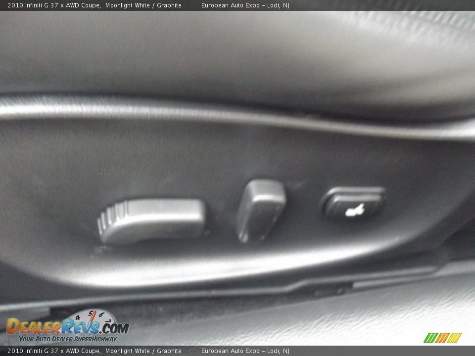 2010 Infiniti G 37 x AWD Coupe Moonlight White / Graphite Photo #20